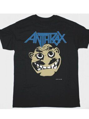 Anthrax Not Man Tour 1988 Vintage Band T-Shirt
